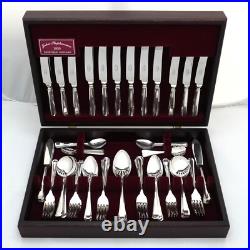 GRECIAN Design John Stephenson Silver Service 84 Piece Canteen of Cutlery Set