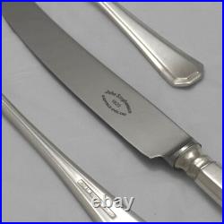 GRECIAN Design John Stephenson Silver Service 84 Piece Canteen of Cutlery Set