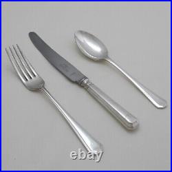 GRECIAN Design K BRIGHT LTD Sheffield Silver Service 84 Piece Canteen of Cutlery