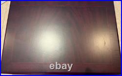 GRECIAN Pattern K Bright Sheffield Silver 62 Piece Canteen of Cutlery For 8