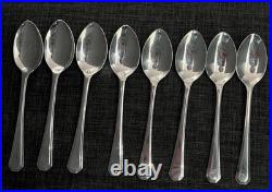 GRECIAN Pattern K Bright Sheffield Silver 62 Piece Canteen of Cutlery For 8
