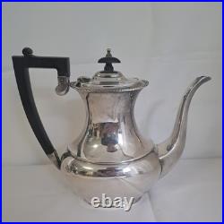 Garrard & Co George III Style 4 Piece Regent Plate Tea Service with Nips