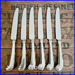 George Butler 50 Piece Canteen of Cutlery Rare Pistol & Rattail in Wooden Box