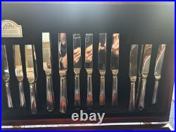 George Butler Of Sheffield 18-10 Stainless Steel 59 Piece Set (1 Piece Missing)