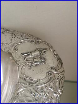 Gorgeous Derby Silver Co Silver plate Footed Center Piece Bowl
