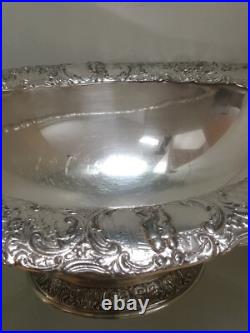 Gorgeous Derby Silver Co Silver plate Footed Center Piece Bowl