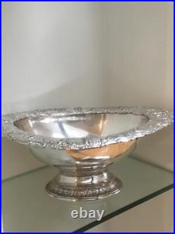 Gorgeous Derby Silver Co Silver plate Footed Center Piece Bowl