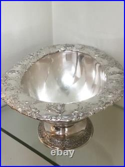 Gorgeous Derby Silver Co Silver plate Footed Center Piece Bowl