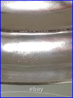 Gorgeous Derby Silver Co Silver plate Footed Center Piece Bowl