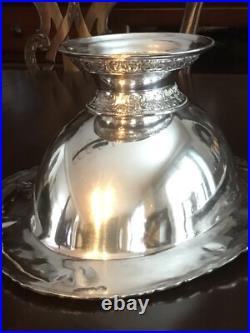 Gorgeous Derby Silver Co Silver plate Footed Center Piece Bowl