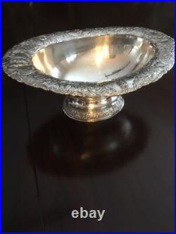 Gorgeous Derby Silver Co Silver plate Footed Center Piece Bowl