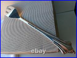 Grand Albany Extra Large Silver Plate Serving Fork VGC