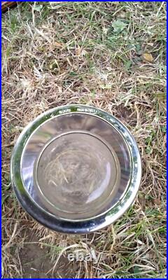 Gucci Barware Silver Plate and Crystal HighBall Tumbler Glasses, 5 pieces