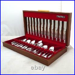 HAMPTON COURT Design COMMUNITY Silver Service 124 Piece Canteen of Cutlery Set