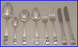 HAMPTON COURT Pattern COMMUNITY Silver Plated 44 Piece Canteen of Cutlery