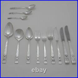HAMPTON COURT Pattern Oneida Community Silver Plated 95 Piece Canteen of Cutlery
