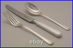 HARLEY Design ARTHUR PRICE / LALIQUE Silver Service 100 Piece Canteen of Cutlery