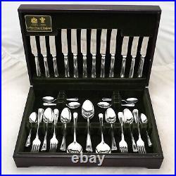HARLEY Design Arthur Price Sheffield Silver Service 60 Piece Canteen of Cutlery