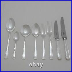 HARLEY Design Arthur Price of England Silver Plated 58 Piece Canteen of Cutlery