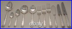 HARLEY Design GEORGE BUTLER Sheffield Silver Service 62 Piece Canteen of Cutlery