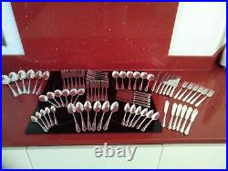 HARTS THE SILVERSMITHS DUBARRY Silver Plated Service 77 piece Canteen of Cutlery
