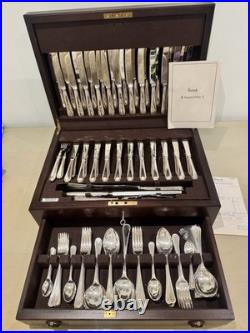 Harrods Mappin & Webb Silver Plated 127 Piece Cutlery Set Excellent Condition
