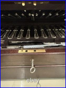 Harrods Mappin & Webb Silver Plated 127 Piece Cutlery Set Excellent Condition