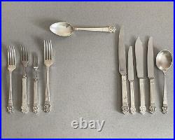 Harrods of Knightsbridge Cutlery 74 Piece Silver Plated Sheffield Elizabethan M