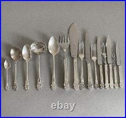 Harrods of Knightsbridge Cutlery 74 Piece Silver Plated Sheffield Elizabethan M