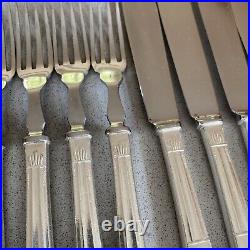 Harrods of Knightsbridge Cutlery 74 Piece Silver Plated Sheffield Elizabethan M