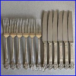 Harrods of Knightsbridge Cutlery 74 Piece Silver Plated Sheffield Elizabethan M