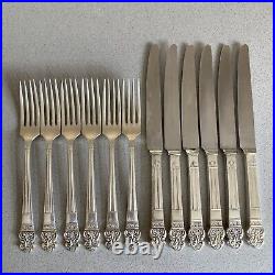Harrods of Knightsbridge Cutlery 74 Piece Silver Plated Sheffield Elizabethan M