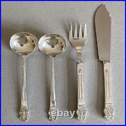 Harrods of Knightsbridge Cutlery 74 Piece Silver Plated Sheffield Elizabethan M