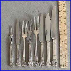 Harrods of Knightsbridge Cutlery 74 Piece Silver Plated Sheffield Elizabethan M