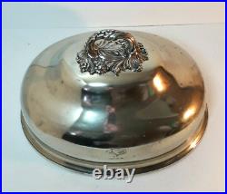 Hawksworth Eyre & Co Ltd 1874 Silver Plate Meat Cover