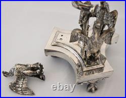 Heavy Silver Fine Eagle Pheonix Table Centre Piece 18th 19th Georgian Victorian