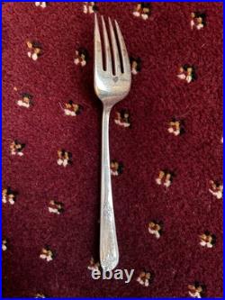 Holmes & Edwards Inlaid IS Silver plated Cutlery 89 items used