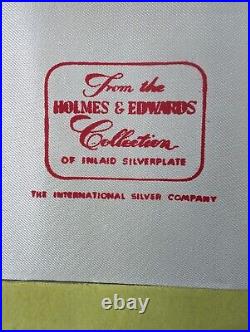 Holmes & Edwards Inlaid Silverplate Flatware Silverware Set 52 Pieces in Case