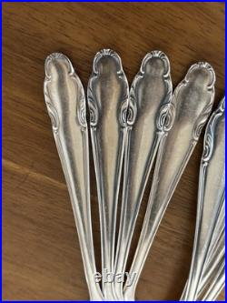 Homag 90 German Silverplated Flatware Set Vintage 70 Pc PIECE SILVER PLATE MCM