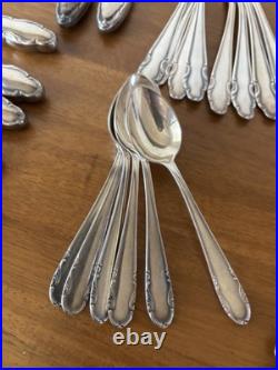 Homag 90 German Silverplated Flatware Set Vintage 70 Pc PIECE SILVER PLATE MCM