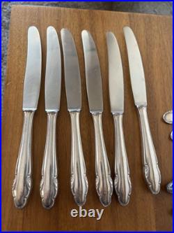 Homag 90 German Silverplated Flatware Set Vintage 70 Pc PIECE SILVER PLATE MCM