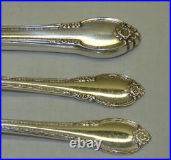 IS Remembrance Silver Plate Flatware Set with 1847 Rogers Chest 75 Piece Vintage