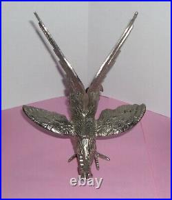 Ideal gift One Silver plated Cockerel Ornamental Table Piece