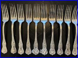 International Silver Co 14 Piece Fork Set Silver Plate 8