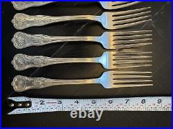 International Silver Co 14 Piece Fork Set Silver Plate 8