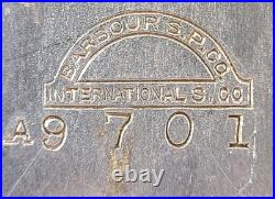 International Silver Co, Barbour S. P. Co. 3 Piece Silver Plate Coffee/Tea Set