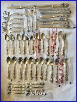 International Silver Plate Interlude Service for 8, Serving Pieces +, 56 pieces