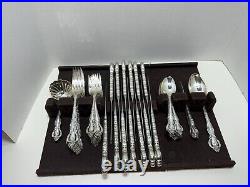 International Silver Vintage Silver Plate Countess 54pieces