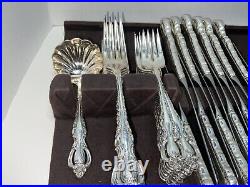 International Silver Vintage Silver Plate Countess 54pieces