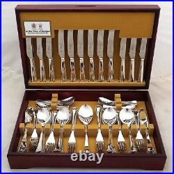 JAZZ Design Arthur Price Sheffield Silver Service 124 Piece Canteen of Cutlery